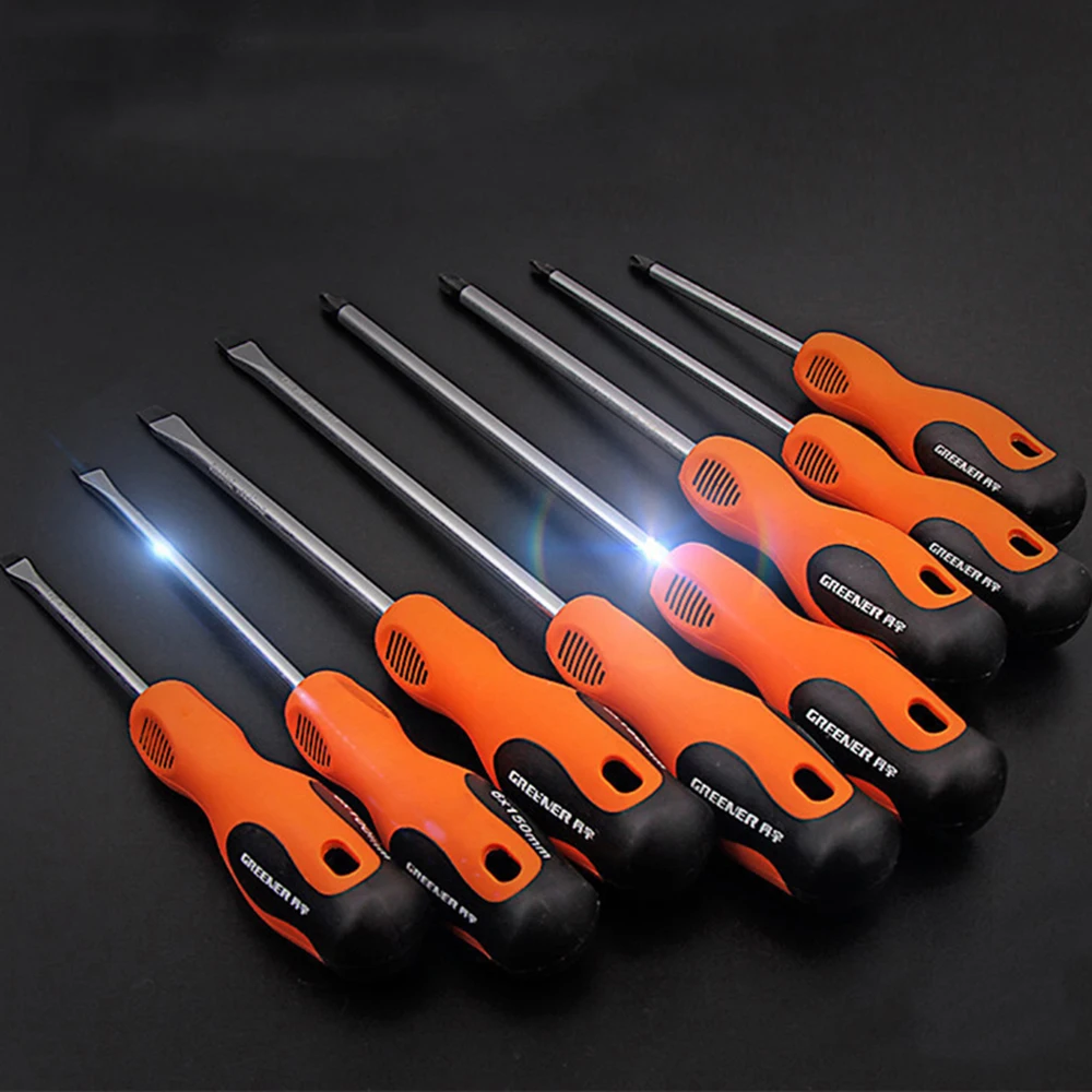 1pc Slotted Screwdriver/phillips Screwdriver Chrome Vanadium Steel