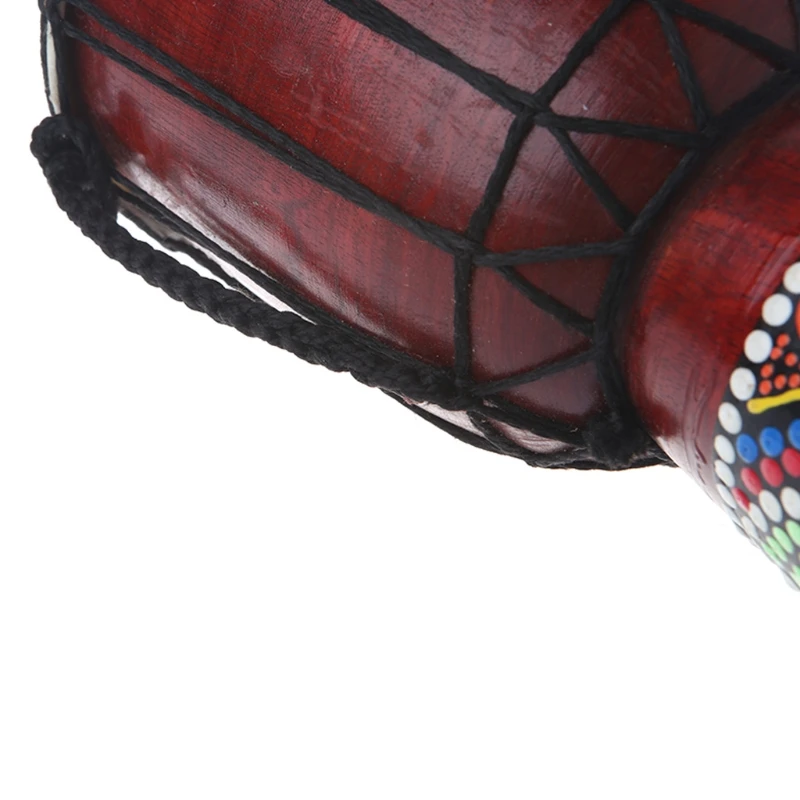 30cm Professional African Djembe Drum Bongo Wooden Good Sound Musical Instrument Q6PB