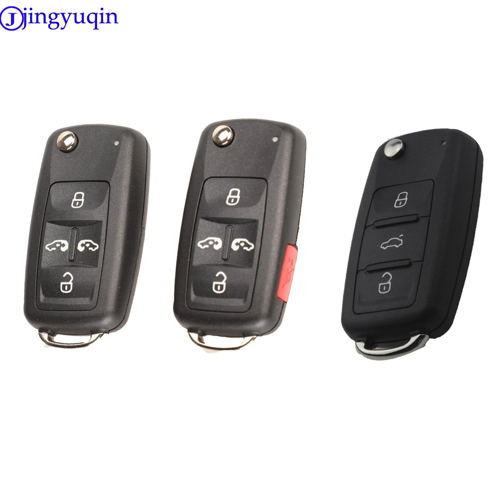 Складной чехол для Vw VOLKSWAGEN MK4 Seat Altea Alhambra Ibiza For Skoda 3/4/5 без лезвия|Ключ от авто| |