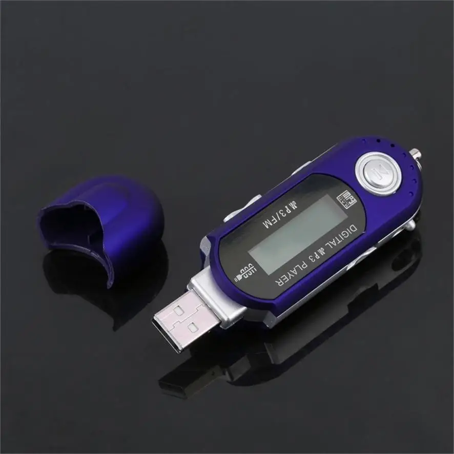 Мини флеш-диск USB 2,0 MP3 плеер с ЖК-дисплеем MP3 музыкальный плеер FM радио плеер музыкальный плеер для Vista Windows 7 Windows 8