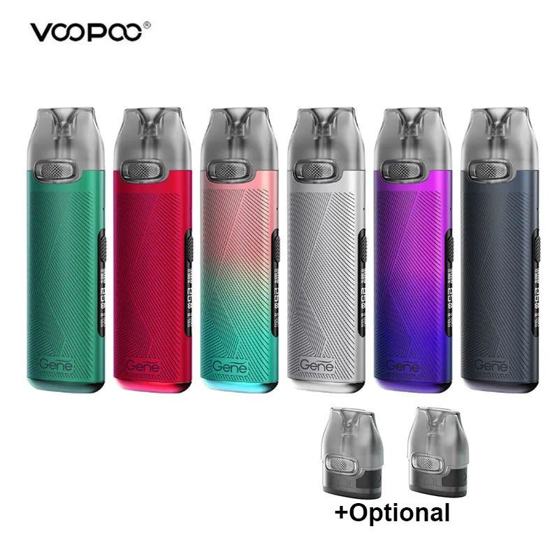 VOOPOO-Kit de cigarrillo electrónico con sistema de doble bobina, vaporizador de cigarrillo electrónico, con Pod 0,7/1.2ohm, vs Drag X