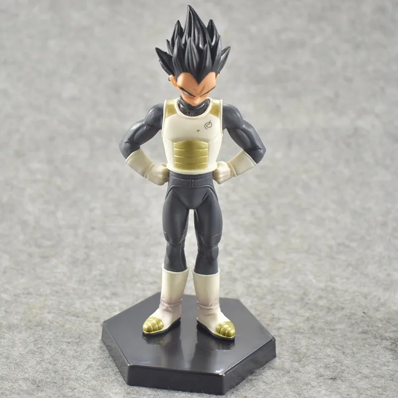 Новые различные Dragon Ball Z Goku Vegeta Broli Torankusu Фигурки ПВХ Коллекция Модель игрушки для Рождественский подарок есть база - Color: 17CM