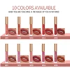 IMAGIC  5-color Set Waterproof Matte Velvet Nude Nude Color Lipstick Lip Gloss Deep Red Long Lasting Lip Gloss Female Lip ► Photo 3/6