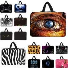 Сумка для ноутбука, неопреновая сумка со скрытой ручкой, чехол для переноски Macbook Air Pro 13 15,4 11,6,, 10, 12, 13, 14, 15, 17, Chromebook чехол