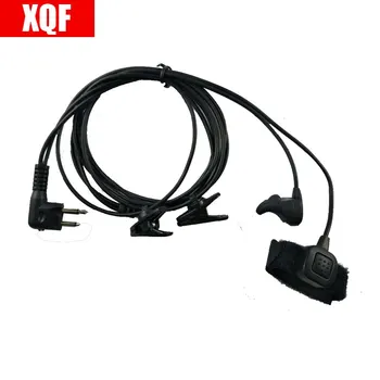 

XQF 2 pin Earpiece Ear Bone Vibrate Finger PTT Headset For Motorola GP68, GP88, GP88S CP150, CP200 XTN446 CT150, CT250 Radio