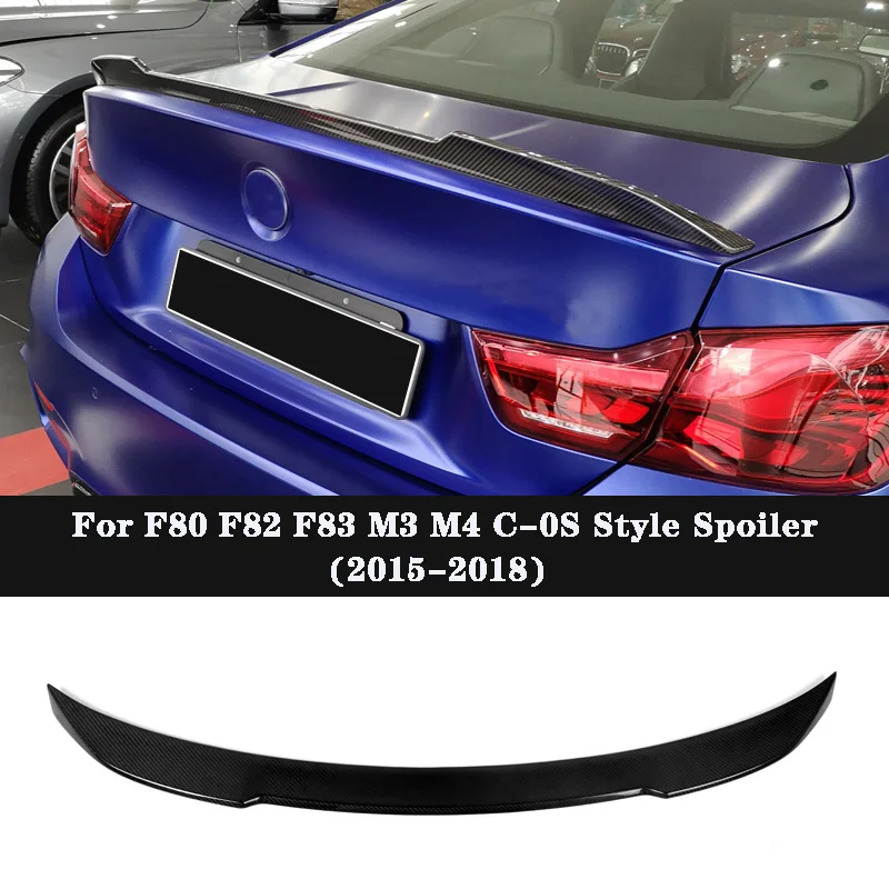 Стильный спойлер из углеродного волокна CS для багажника BMW F80 M3 F82 M4 | Автомобили и
