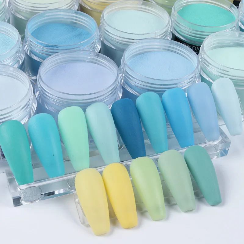 15g Acrylic Powder Light Color Carving Nail Polymer Tip Extension
