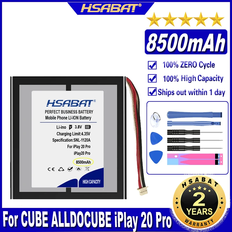 Аккумулятор HSABAT iPlay 20 Pro 8500 мА · ч для CUBE ALLDO / планшетные батарейки ПК | Мобильные