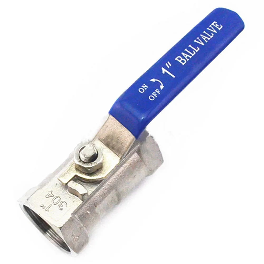 Сливной соединитель легко установить женский с резьбой нержавеющая сталь стальной водяной бак шариковый адаптер контейнер Замена дождевой воды сад кран
