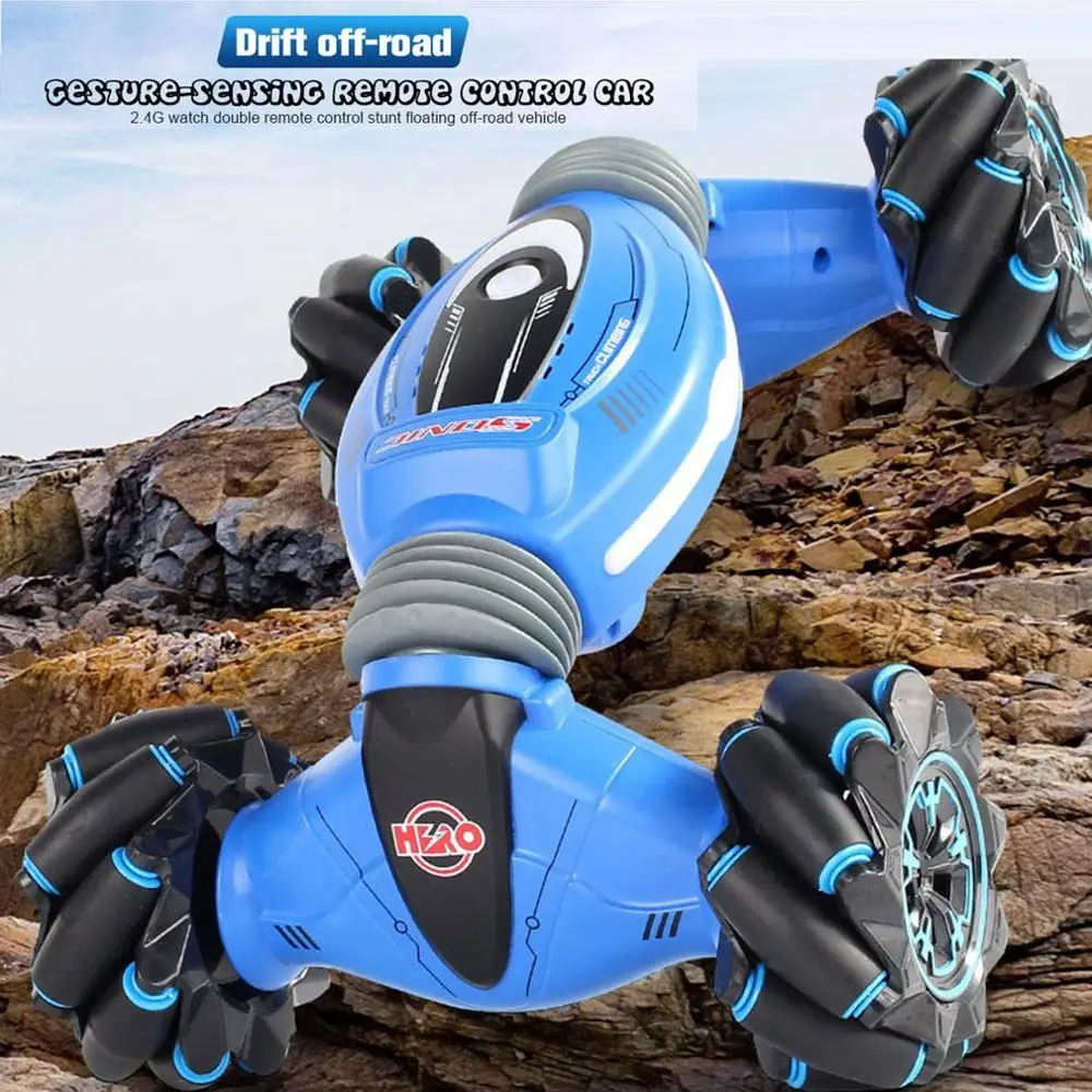 

2019 New UK1024 Climbing Remote Control Car Drift Off-Road Vehicle Gesture Sensing Twisting Car Remote Control Car Stunt Car