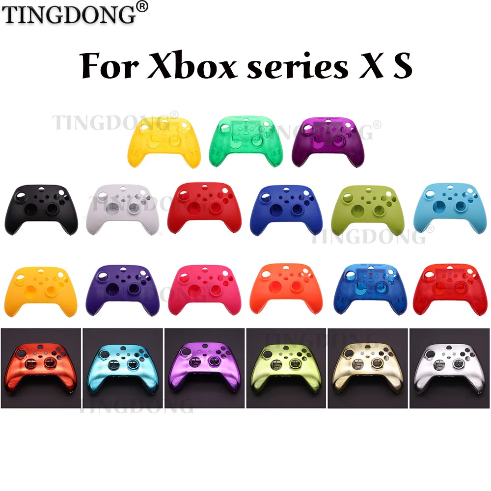 Sostituzione Anteriore Posteriore Custodia Shell Cover Faceplate Per X-Box Xbox Series S / Xbox Series X Controller