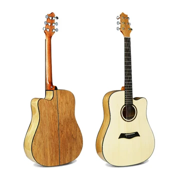 

41-inch bright spruce guitar rosewood fingerboard acoustic guitar