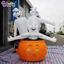Дизайн 3MH надувной призрак тыква светильник игрушки Хэллоуин украшение модель/led Тыква фонарь светильник s для Хэллоуина события игрушки