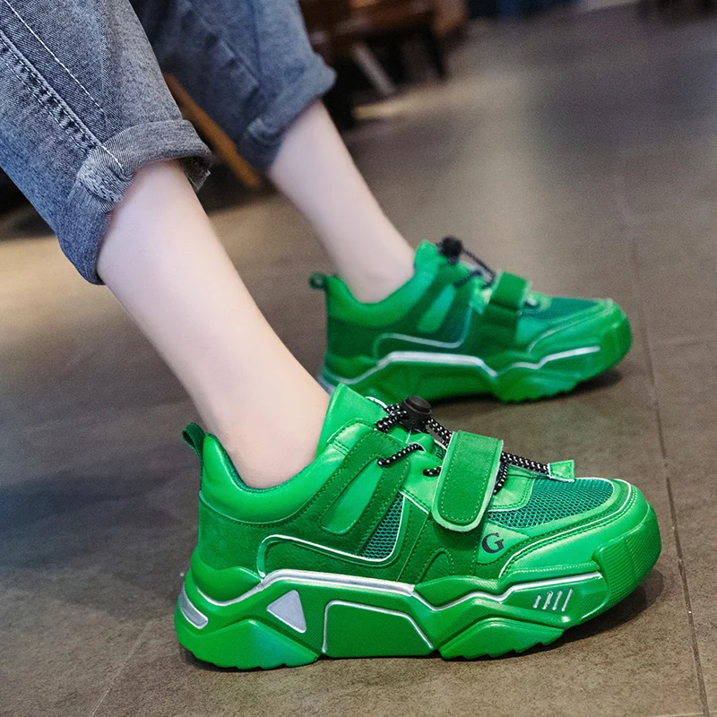 

Sneakers Mesh Women's New Summer Shoes 2019 Womens Trainers shoes Woman-shoes Platform Breathable Running Fashion Woman's Thick