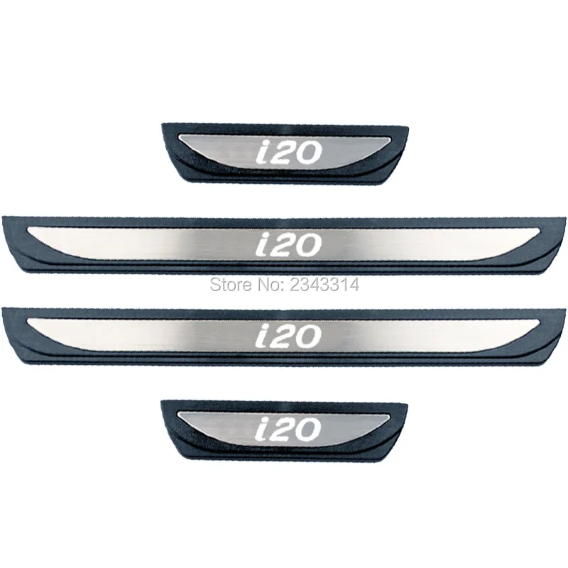 Аксессуары для Hyundai i20 Elite 2015 2018 2019 2020 2021 защитная накладка из нержавеющей стали на
