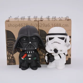 

Star Wars Black Warrior White Warrior Soldier Model Toys for Girls Boys Gifts for Children Car Decoration Party Decoration