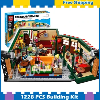 

1228pcs Friends Central Perk 12001 Model Building Blocks Gifts sets Compatible With