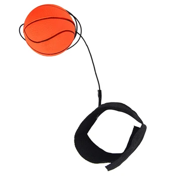 

2018 Wrist Band Elastic Rubber Ball Wrist Exercise Hand Finger Stiffness Relief Wrist Bounce Ball For Children Bouncy