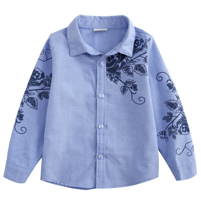 

chinese style boys t-shirt age for 3 - 12 yrs kid cotton print tee shirt back to school long-sleeve tops children winter clothes