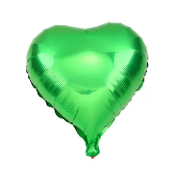 

Hot 8in Colorful Heart-shaped Foil Balloons Birthday Wedding Party Decoratioan Infatable Toys For Children