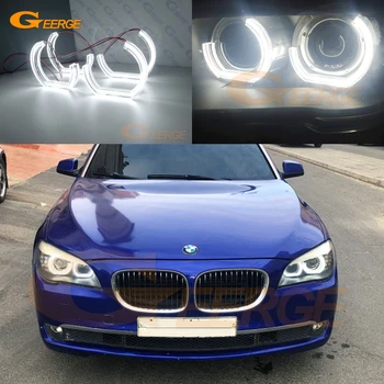 

For BMW 7 Series F01 F02 F03 F04 730d 740d 740i 750i 760i 2008-2012 Excellent DTM Style Ultra bright led Angel Eyes halo rings