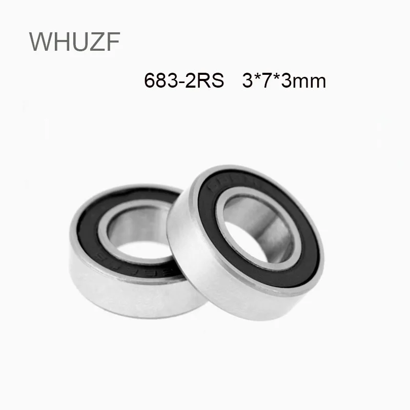WHUZF Free Shipping 20/50/100PCS 683-2Z Ball Bearing 3*7*3mm ABEC-1 Non Standard Deep Groove Open Bearings 683K 618 1000083 |