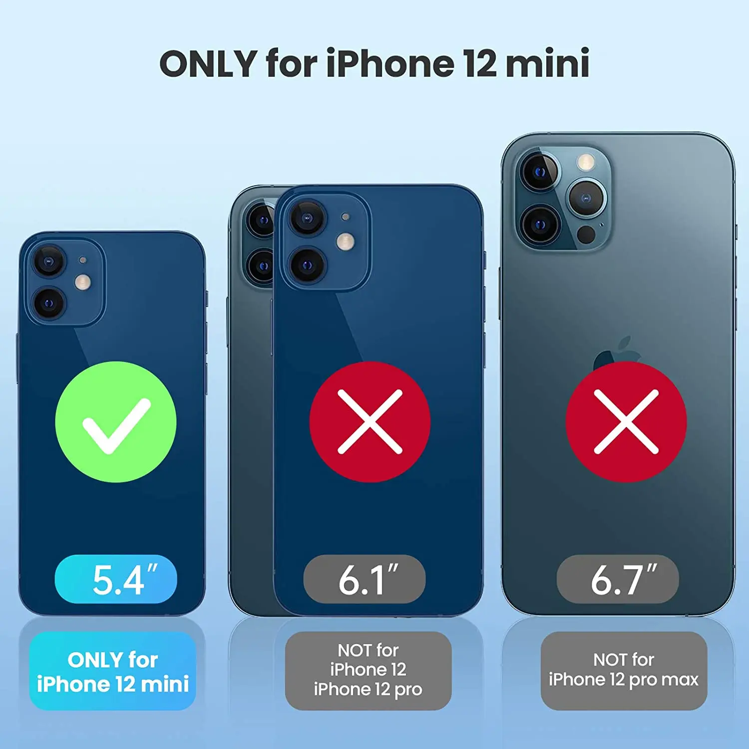 NEWDERY Чехол аккумулятор для iPhone 12 мини 5 4 дюймов 4700mAh Портативная батарея Wiress