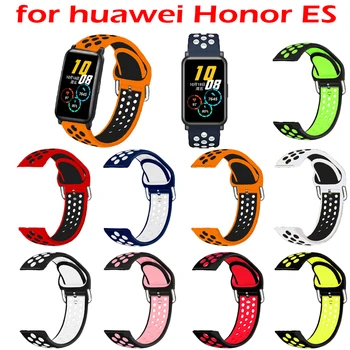 

20mm Silicone Strap Smart watch Replacement Part Sport Wrist Band Watchband For Huawei Honor ES Watch Quick install Accessories