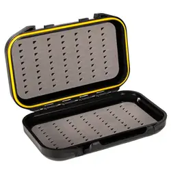 Fishing Baits Case Portable Waterproof Fly Fishing Lure Bait Trout Flies Plastic Storage Box Case Fishing Tools