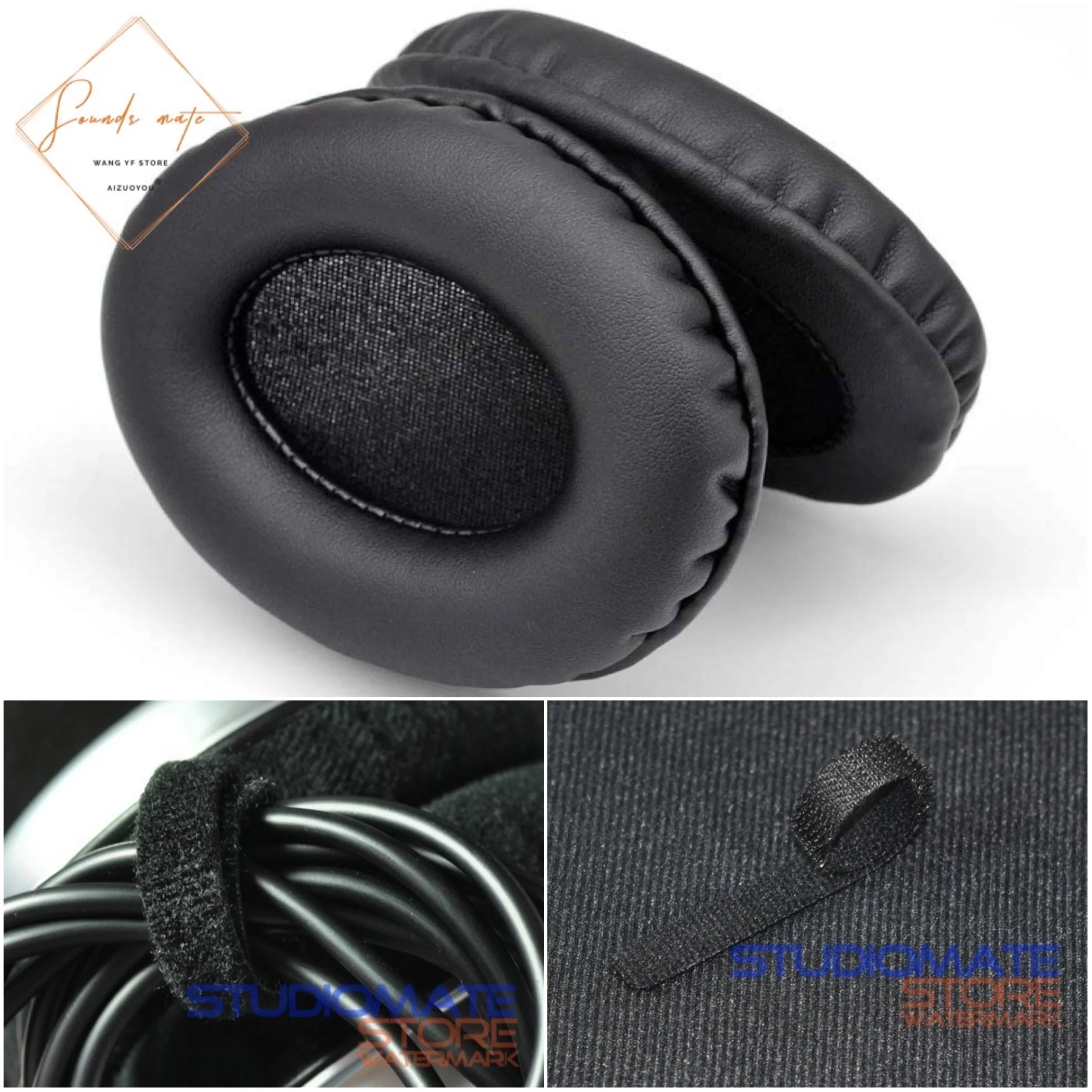 EarMuff Foam Ear Pads Cushion For Sennheiser hdr45 HDR 45 headphones Headset EarPads