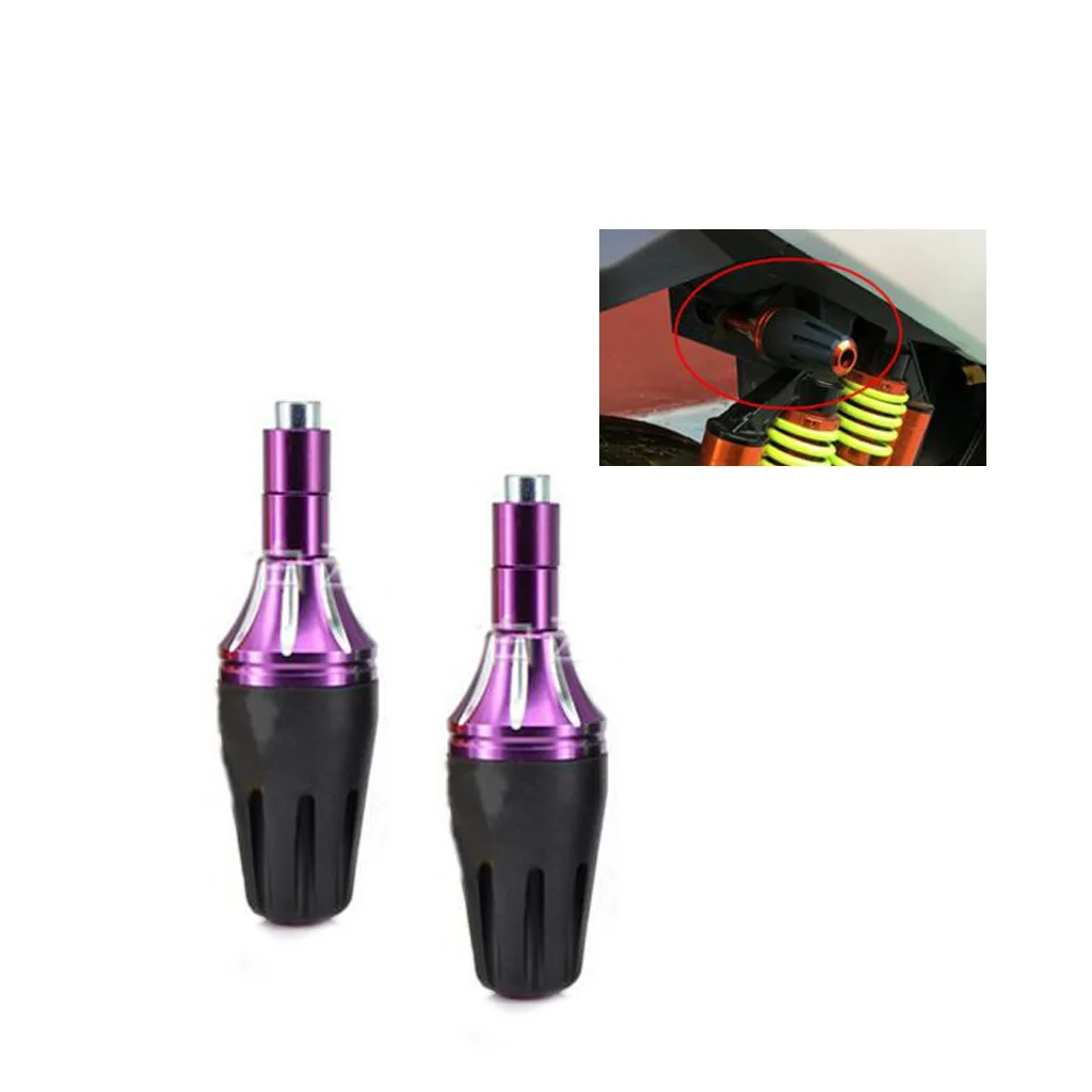 1 Set Universal Motorcycle / Motorbike CNC Frame Slider Falling Crash Protector For Yamaha Honda Suzuki Etc 130*92*39mm 6 Colors