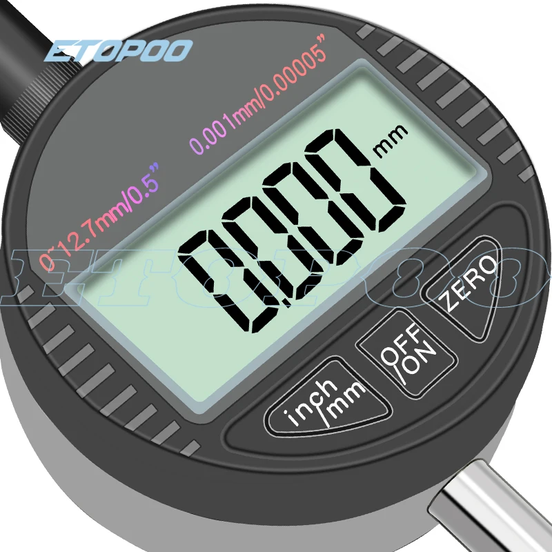 0.001mm 12.7 25.4mm digital indicator RS232 (9holes) data output digital caliper Electronic Micrometer Dial Indicator Gauge Met digital caliper dial indicator gauge dial indicator