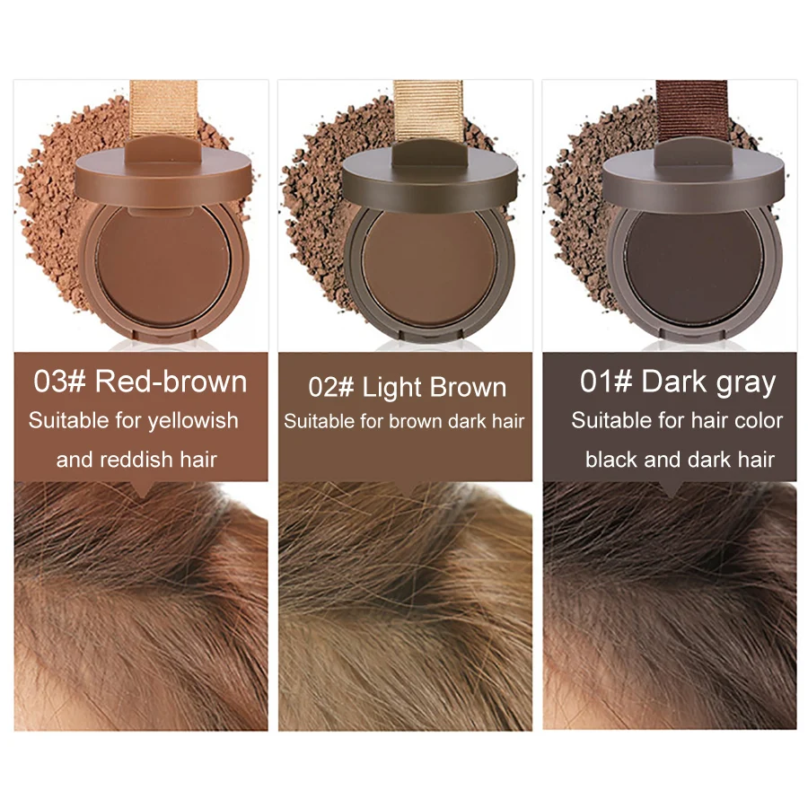 BOB Brand Hair Building Natural Fibers Set with Spray Applicator Hair Shadow Trimming Powder Makeup Hair 5