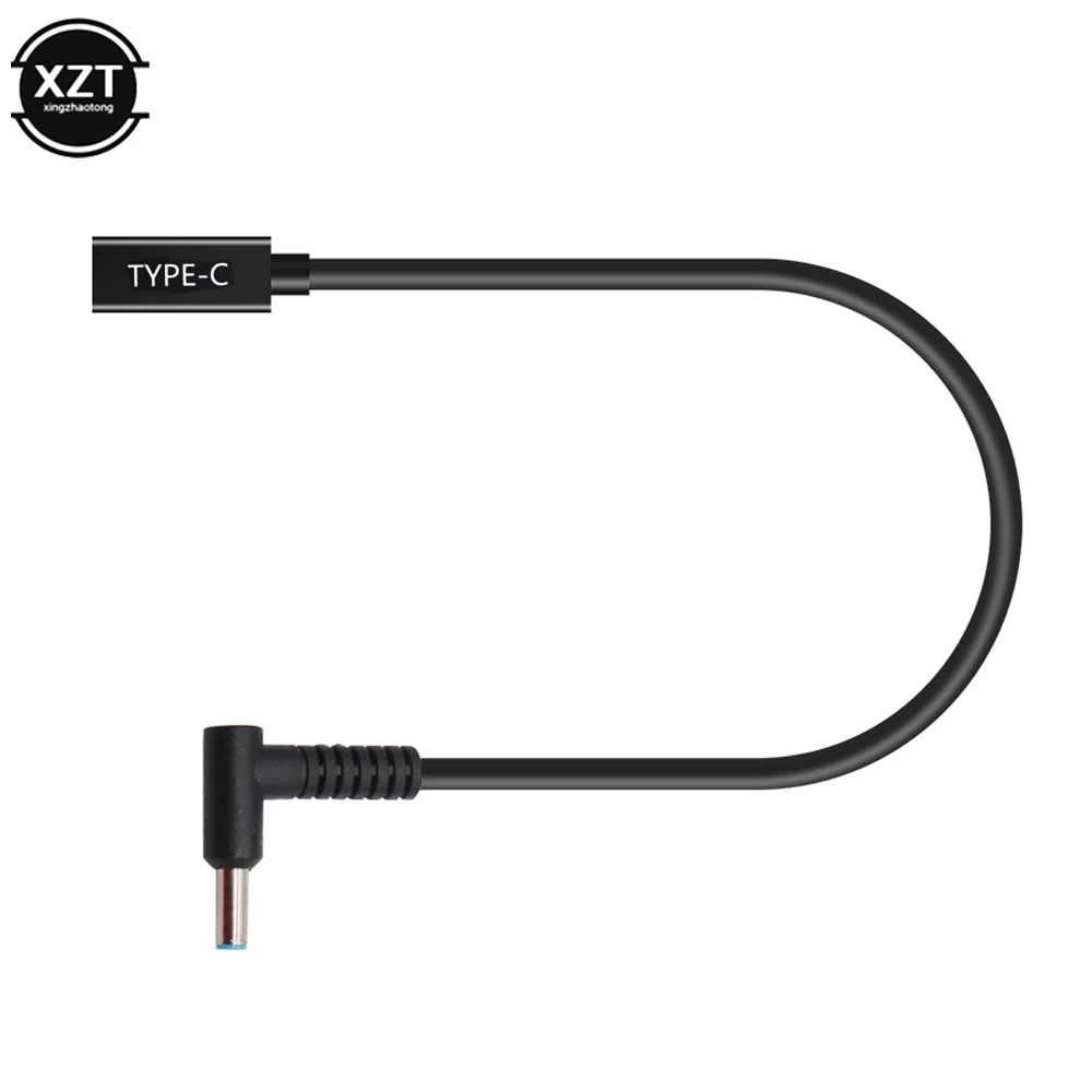 16 см USB Type C до 4 5*3 0 мм штекер постоянного тока 3A конвертер для ноутбука зарядный