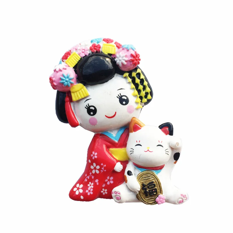 Kimono Giappone turistico souvenir 3D frigorifero magnete casa