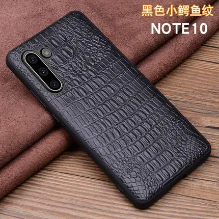 4 Чехол с крокодиловым принтом для samsung Galaxy Note 10 10 Plus, Ультратонкий защитный чехол для экрана для samsung Galaxy Note10 10 - Цвет: 4