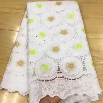

african lace fabric white swiss voile lace in switzerland brodé coton suisse 2020 nigeria lace high quality dubai fabric 5yard