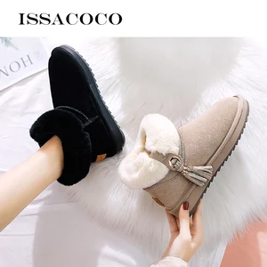 Women's Winter Boots Shoes For Women 2020 Platform Shoes Boots Leather Women's Boots Genuine Leather Shoes Women's Winter Boots