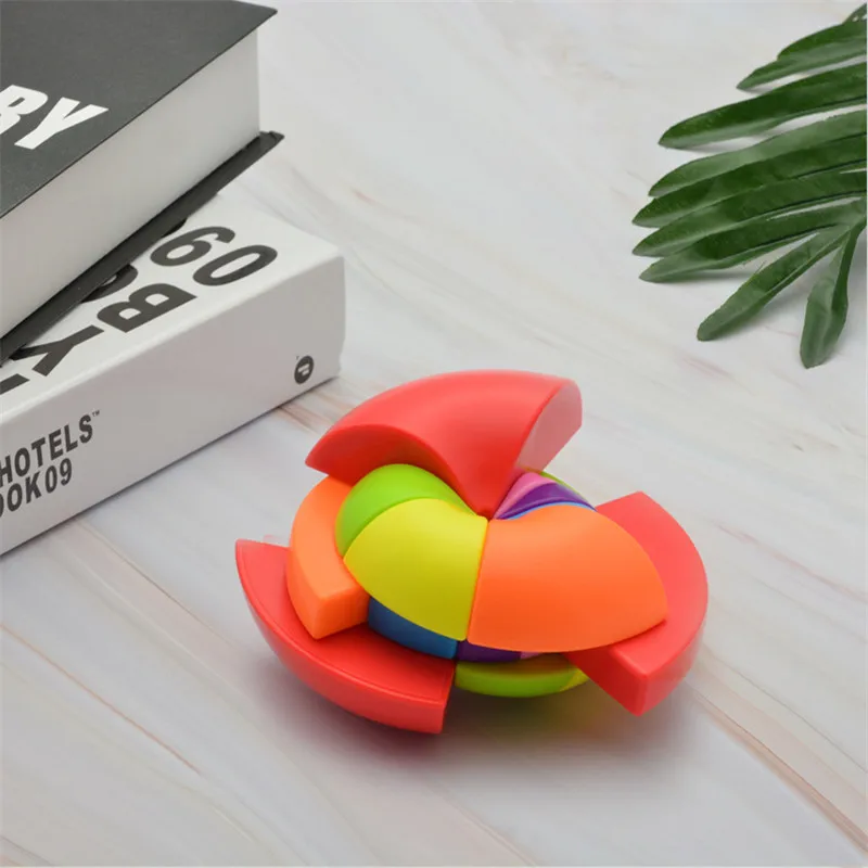 Lefun Neo cube 3x3x3 милый скоростной Магический кубик Nautilus странной формы, кубики-головоломки для детей, развивающие игрушки, рождественский подарок