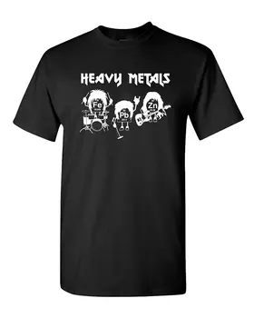 

Heavy Metals Chemistry Periodic Table Rock Roll Music Physics Biology Tee Funny Humor Pun Graphic Adult Mens T-shirt