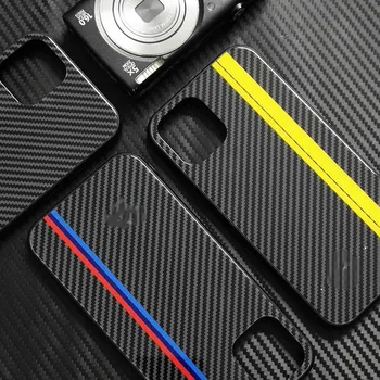 

Racing Car Carbon Fiber Logo Phone Case for IPhone 7 8 6 S Plus 11 Pro X XS Max XR Sumsung S8 S9 S10 Tempered Glass Cover Funda