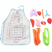 Organ Teaching Apron Anatomy Apron Human Body Educational Home Apron Aids Toys For Children Body Teaching 1