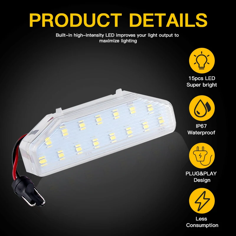 2Pcs   ȭƮ LED ȣ Ʈ ȣ   6 GH 2007-2012  RX-8 RX8 2004-2012