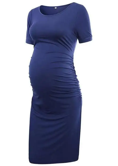 Новое платье для беременных женщин, платья для беременных, одежда для мам, Одежда для беременных, Одежда для беременных - Цвет: 05