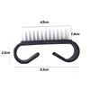 50/100pcs/lot Soft Remove Dust Manicure Tool For Nails DIY Professional Clear Plastic Nail Art Brushes Set Makeup Nail Care Tool 5