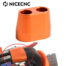 Nicecnc cabo do acelerador proteção guarda capa para ktm 250 350 450 550 EXC-F seis dias SX-F sxf freeride exc450 exc550 smr