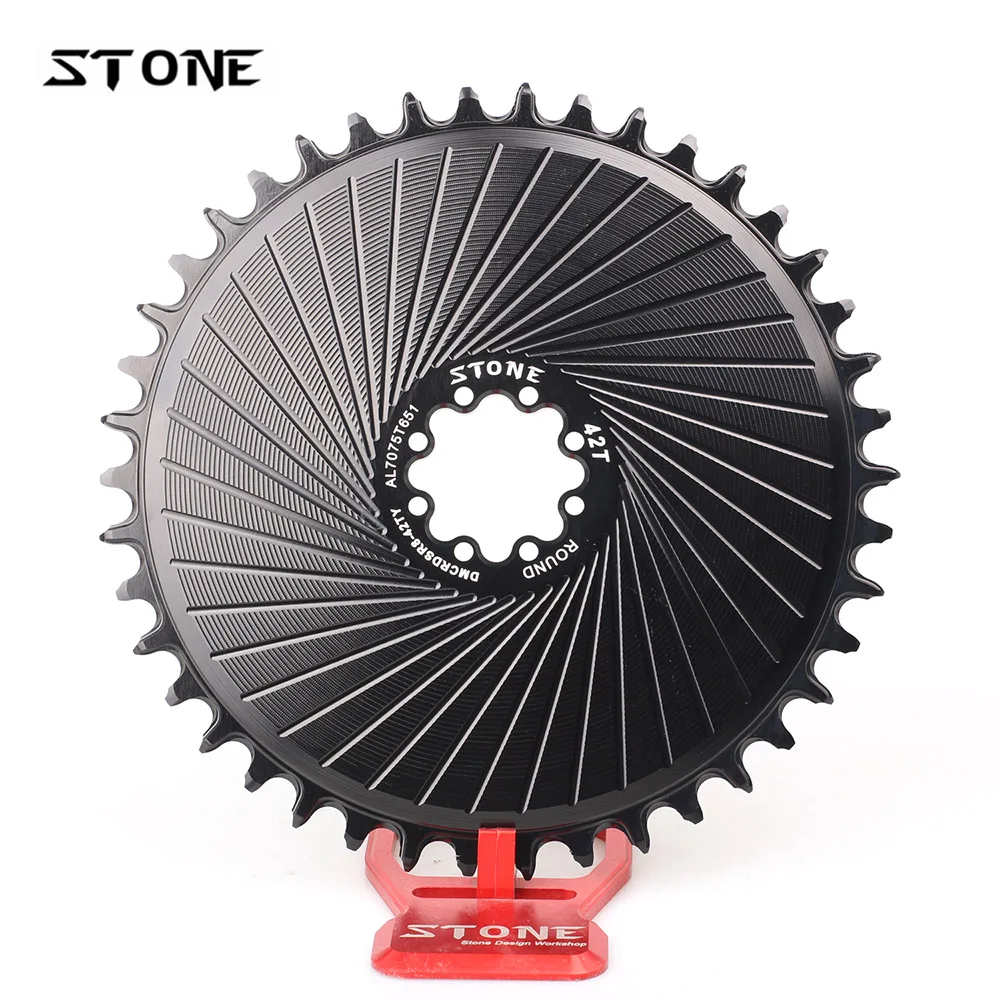 Stone Road Bike Gravel Direct Mount Chainring 8 Bolts SR8 for Etap AXS FORCE RED 12 Speed Cranks ChainWheel Narrow Wide Teeth