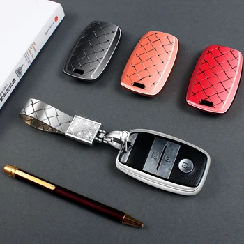

Smart Remote Car Key Case TPU Cover For Kia Ceed Rio 5 Sportage 2014 R K2 K3 K4 K5 Sorento Cerato Optima QL R 2015-2018 Key Pad