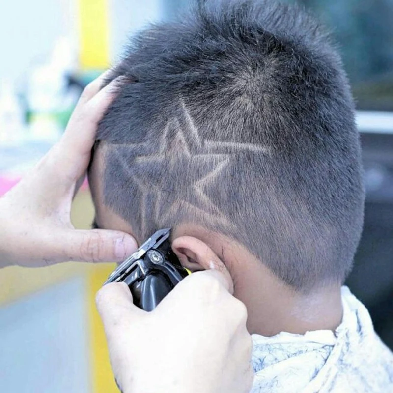 Professional Cordless Hair Cutter Hair Trimmer 6500 Rpm Hair Clipper Adjustable Length Electric Cli