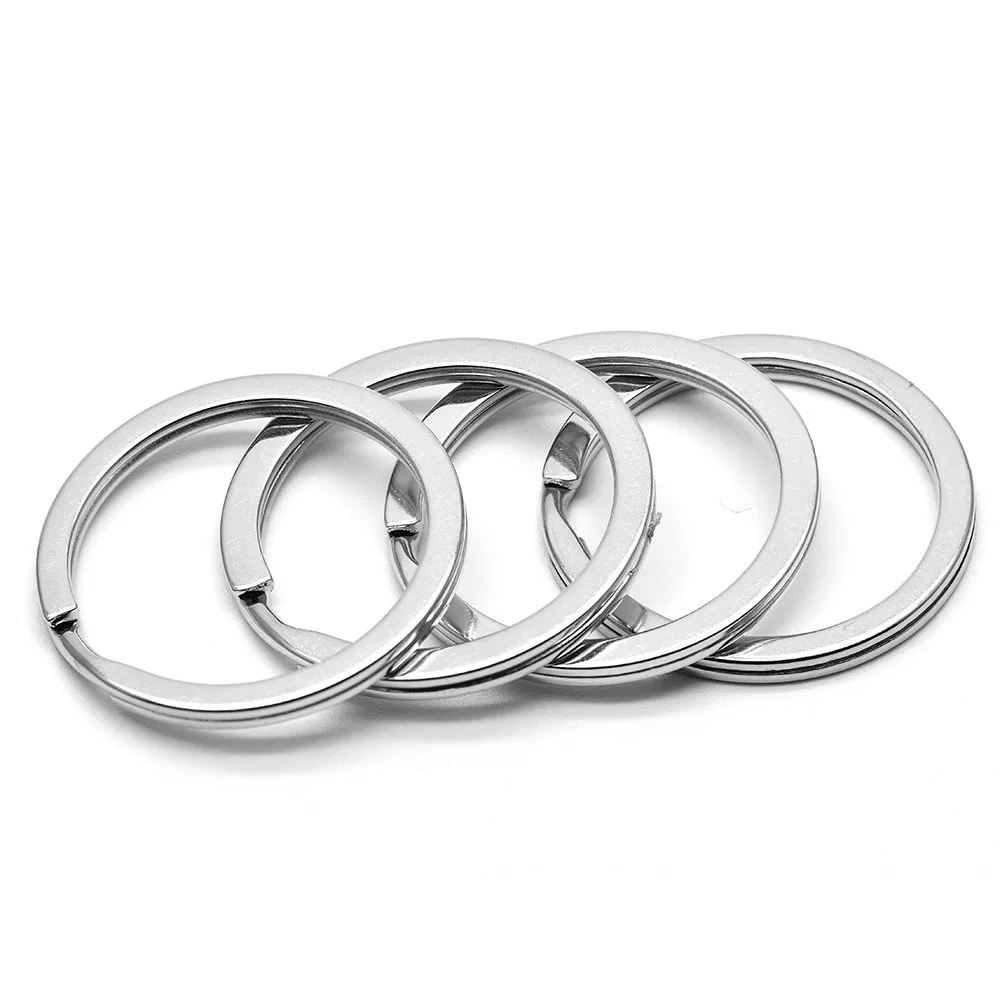 12pcs Rustproof Keyring Rings for Home and Car Keys